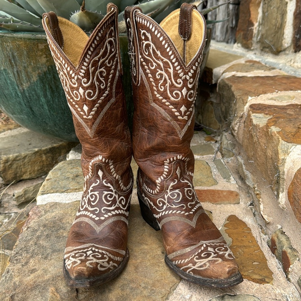 Yippee Kiyay by Old Gringo Sintra Embroidered Cowgirl Boot